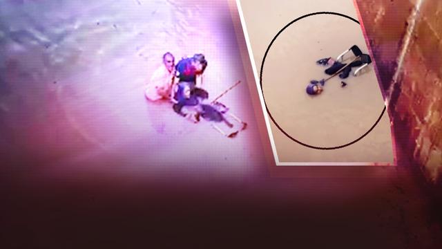 Alt geçitte boğulmak üzereydi! Hatay'da akılalmaz görüntüler: Engelli yaşlı kadının başına gelenler yürekleri ağza getirdi