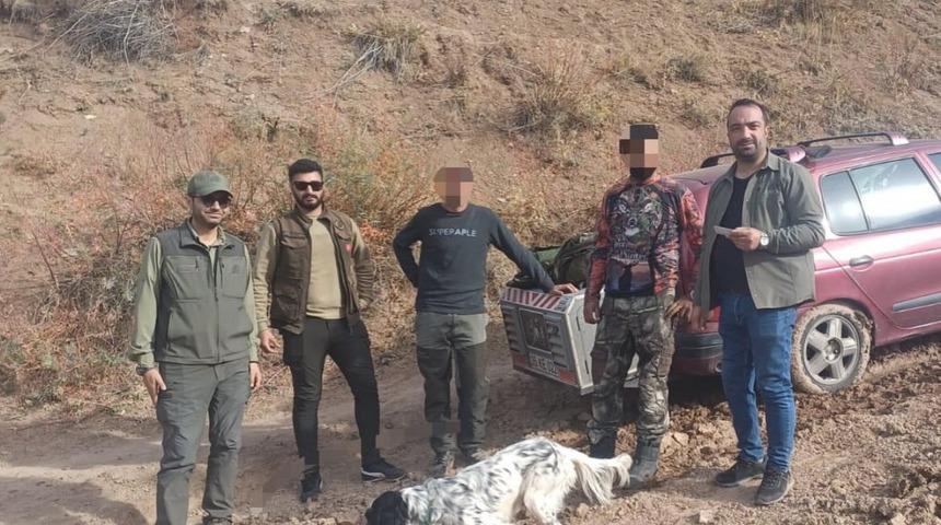 Ağrı’da yasaklı bölgede avlanan şahsa idari ceza