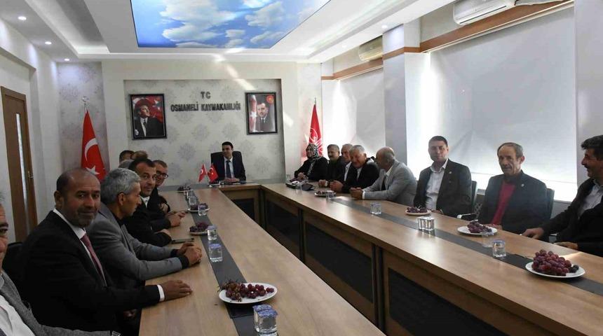 Osmaneli’nde Muhtarlar Günü kutlandı