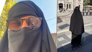 Ankara'da siyah çarşafla dolaşınca gözaltına alınmıştı! Yeni gelişme: İfadesi de ortaya çıktı