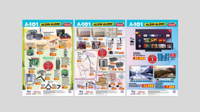 A101'de bu hafta neler var? İşte 23 Ekim 2025 A101 Aldın Aldın Kataloğu