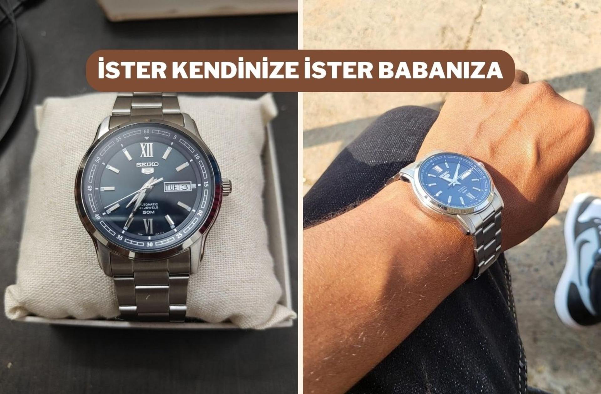 Kullanıcıların çok övdüğü Seiko saat bugüne özel indirimde!