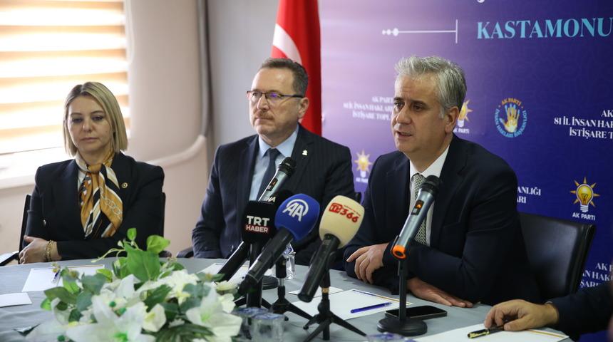 AK Parti Genel Başkan Yardımcısı Hasan Basri Yalçın, Kastamonu'da konuştu