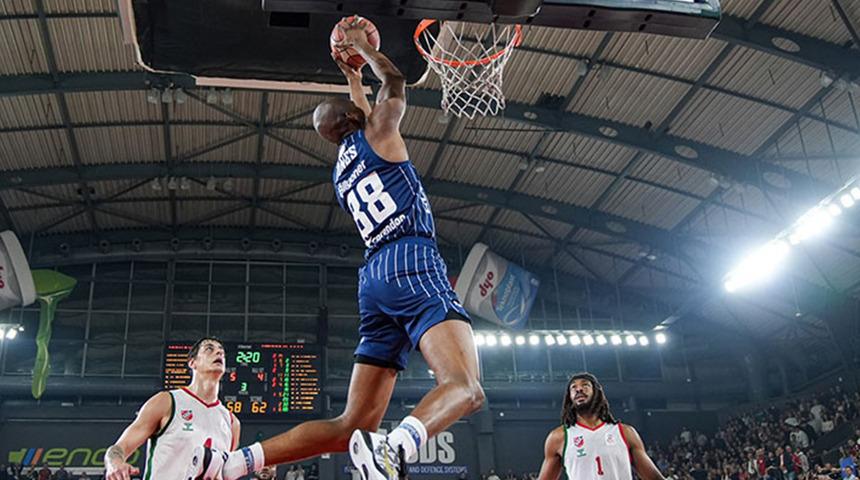 Türkiye Sigorta Basketbol Süper Ligi’nde Anadolu Efes Karşıyaka'yı rahat geçti! 