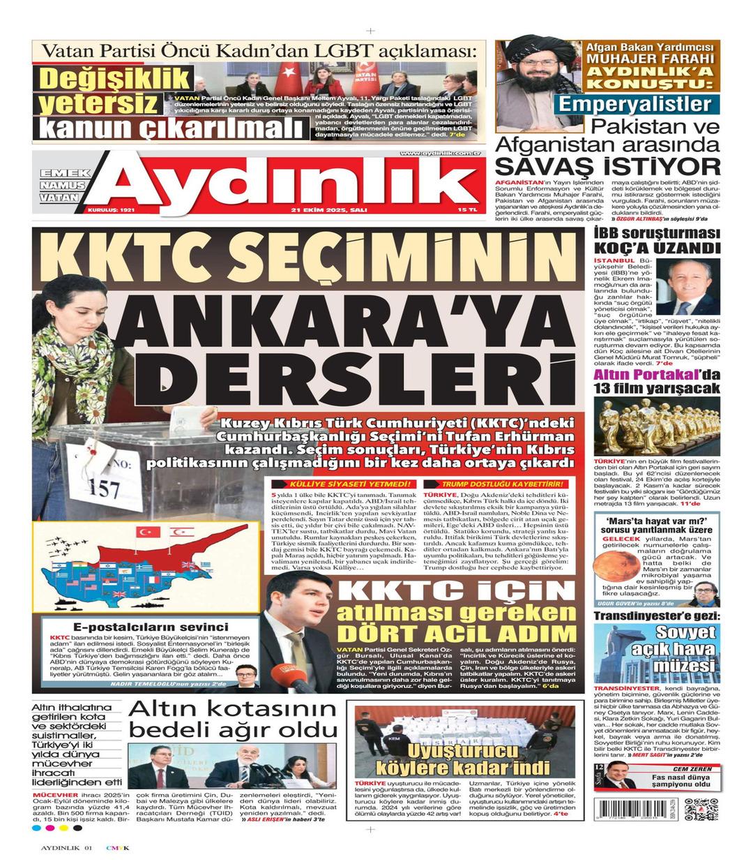 Aydınlık Gazetesi
