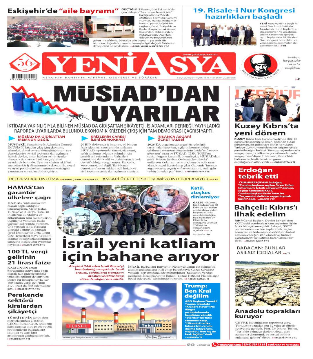 Yeni Asya Gazetesi