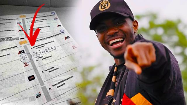 İnanılmaz olay! Sonunda bu da oldu... Kuzey Makedonya yerel seçimlerinde Galatasaray'ın yıldızı Victor Osimhen'e oy çıktı