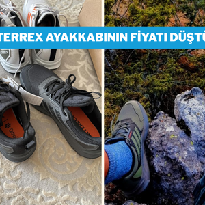 Arazide güven, şehirde rahatlık veren Adidas Terrex şimdi daha uygun!