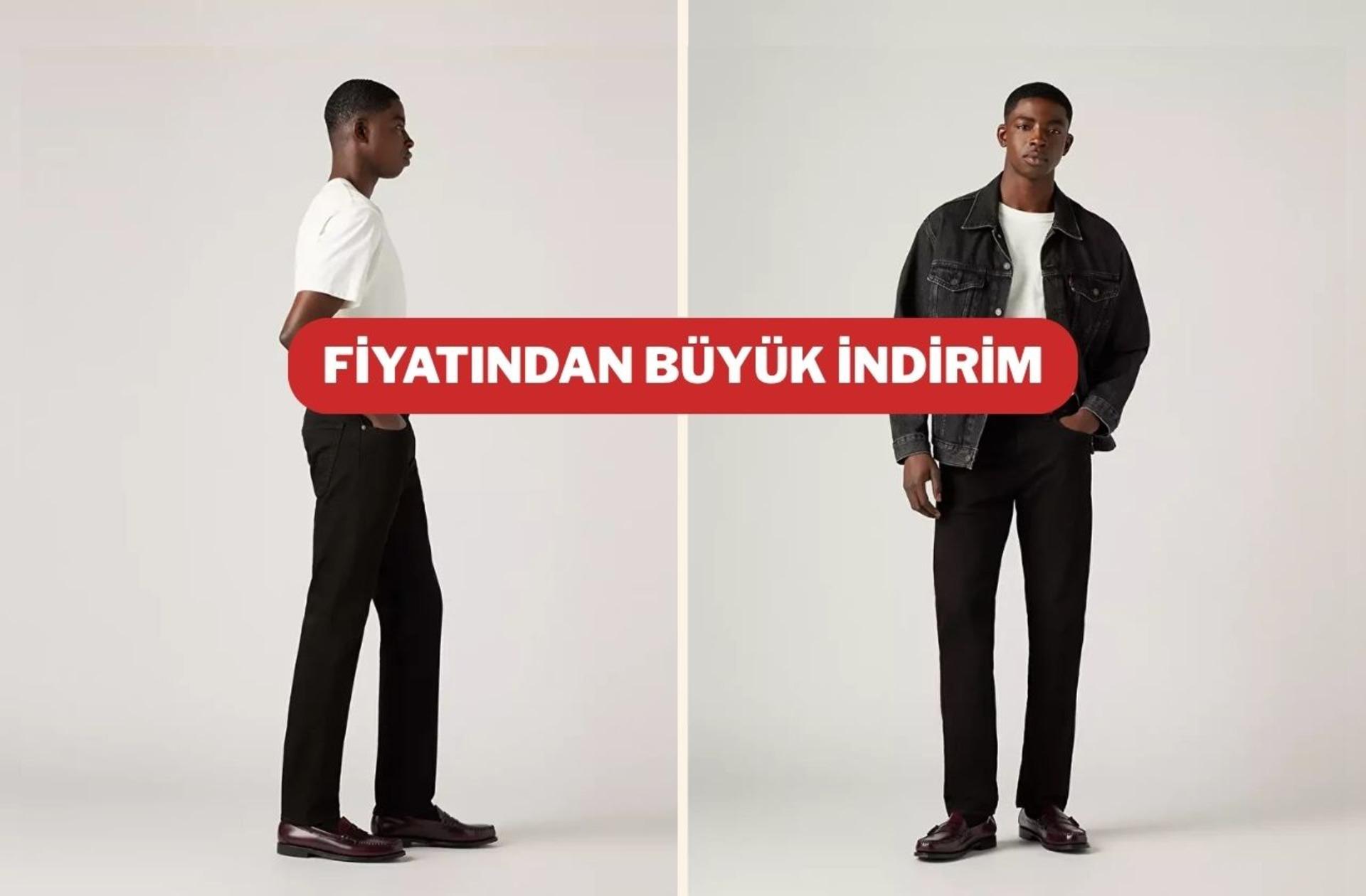 Zamanın eskitemediği Levi's kot pantolonda kaçırılmayacak fırsat!