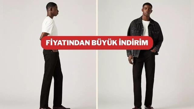Zamanın eskitemediği Levi's kot pantolonda kaçırılmayacak fırsat!