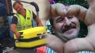 Cilveli rampacı: 15 dakikalığına meşhur etti Bagaj yüklerken milyonların gönlünü kazandı! Video sosyal medyada gündem oldu
