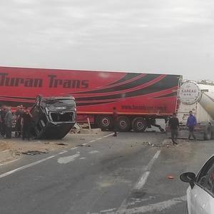 Mardin’de zincirleme trafik kazası: 3 yaralı