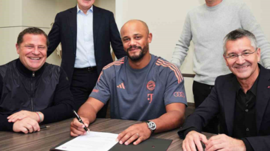 Bayern Münih, Vincent Kompany’nin sözleşmesini uzattı