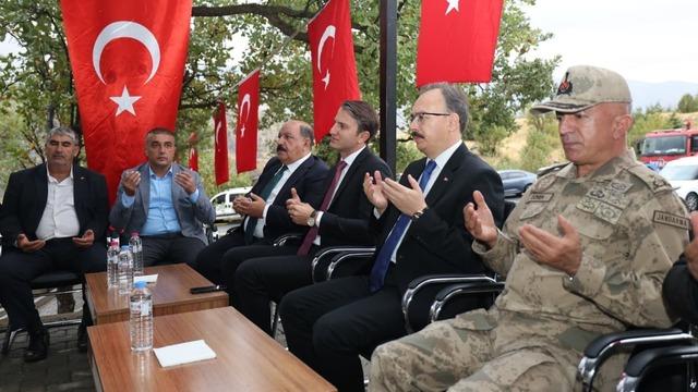 Baykan’da derince köyü şehitleri dualarla anıldı