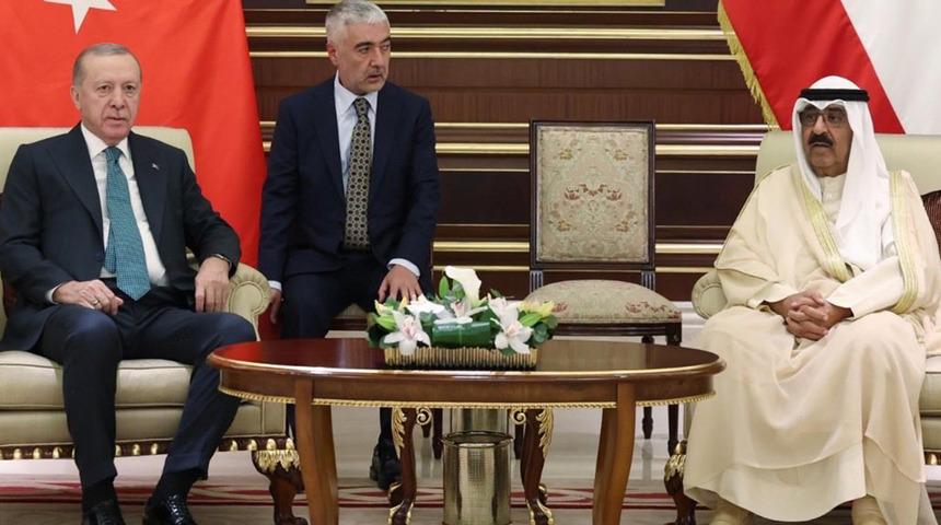 Cumhurbaşkanı Erdoğan, Katar Emiri El Sabah ile görüştü: Suriye ve Gazze vurgusu