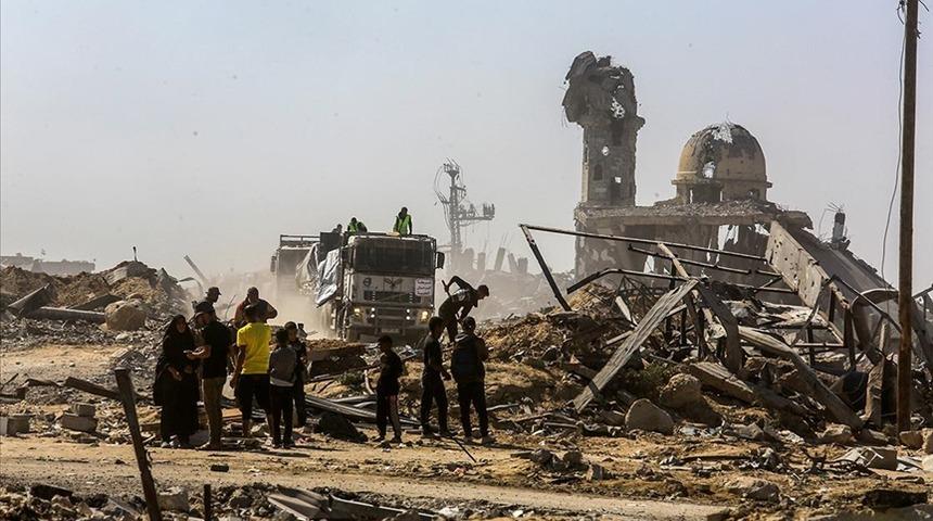 Ateşkesten bu yana Gazze'ye yalnızca 980 insani yardım tırı girdi