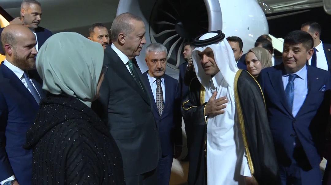 Cumhurbaşkanı Erdoğan Katar a geldi 3
