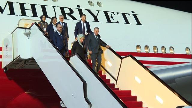 Cumhurbaşkanı Erdoğan Katar'a geldi