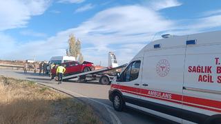 Kırıkkale'de trafik kazası! Yaralılar var