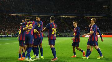 Barcelona'dan Şampiyonlar Ligi'nde tarihi fark! Olympiakos'a dinlene dinlene gol attılar