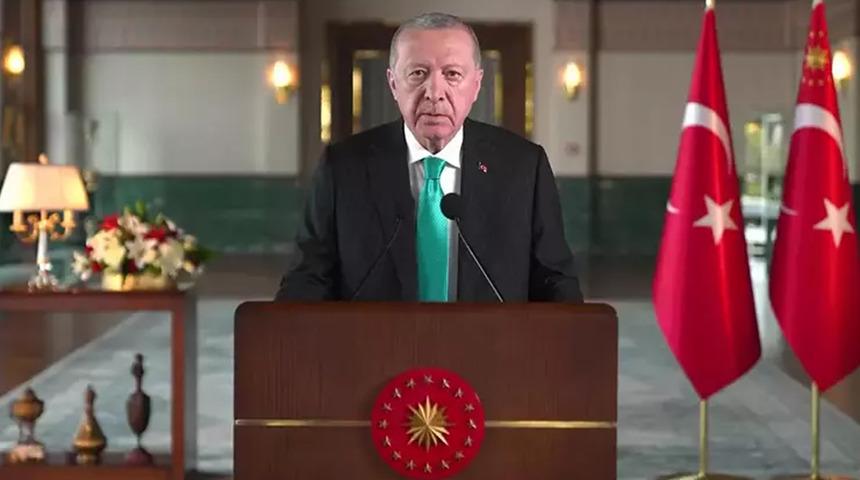 Cumhurbaşkanı Erdoğan'dan videolu mesaj: "Borsa İstanbul emin adımlarla yürüyor"