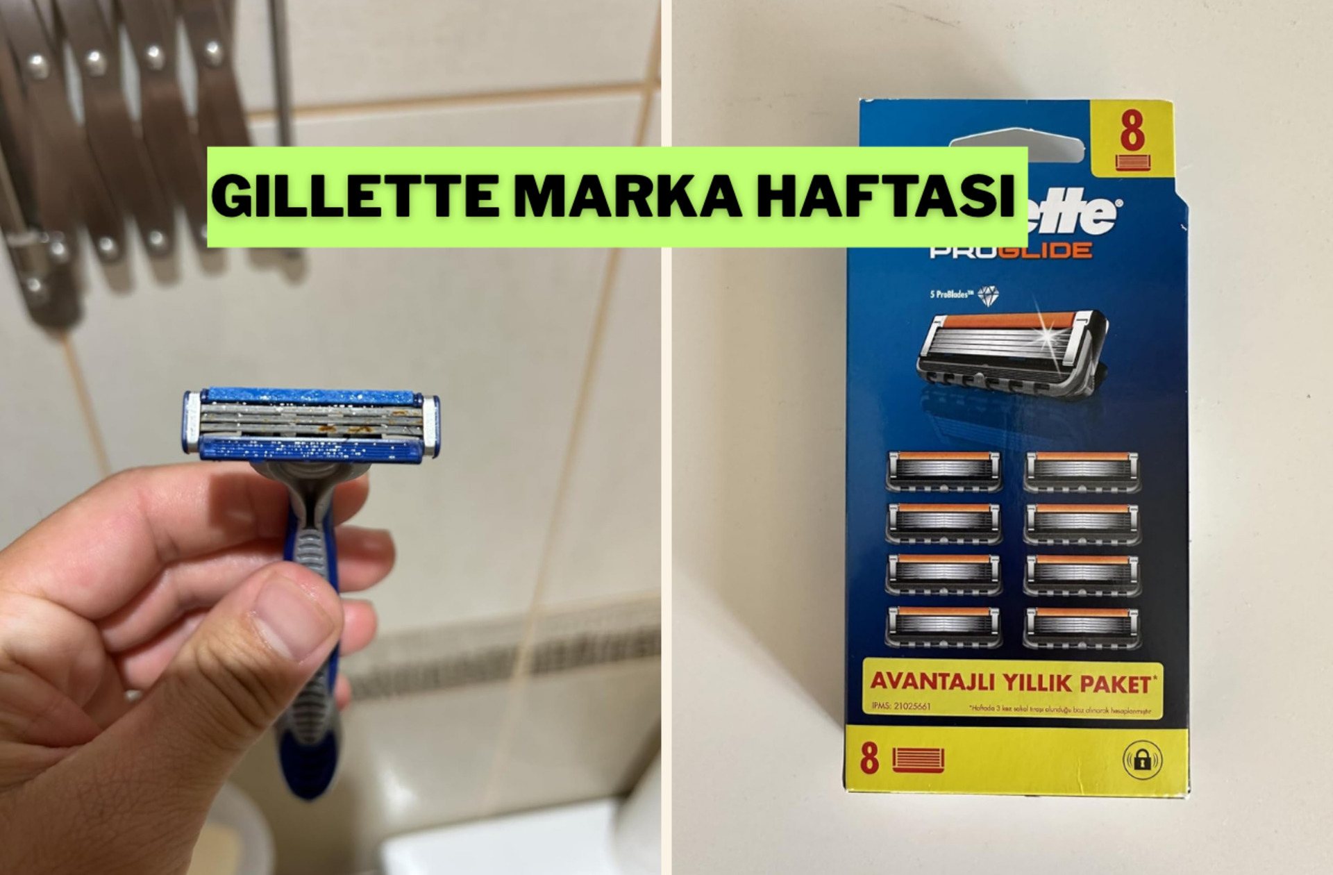 Güne pürüzsüz başlayın! Gillette Marka Haftası'na özel favori tıraş bıçakları indirimde