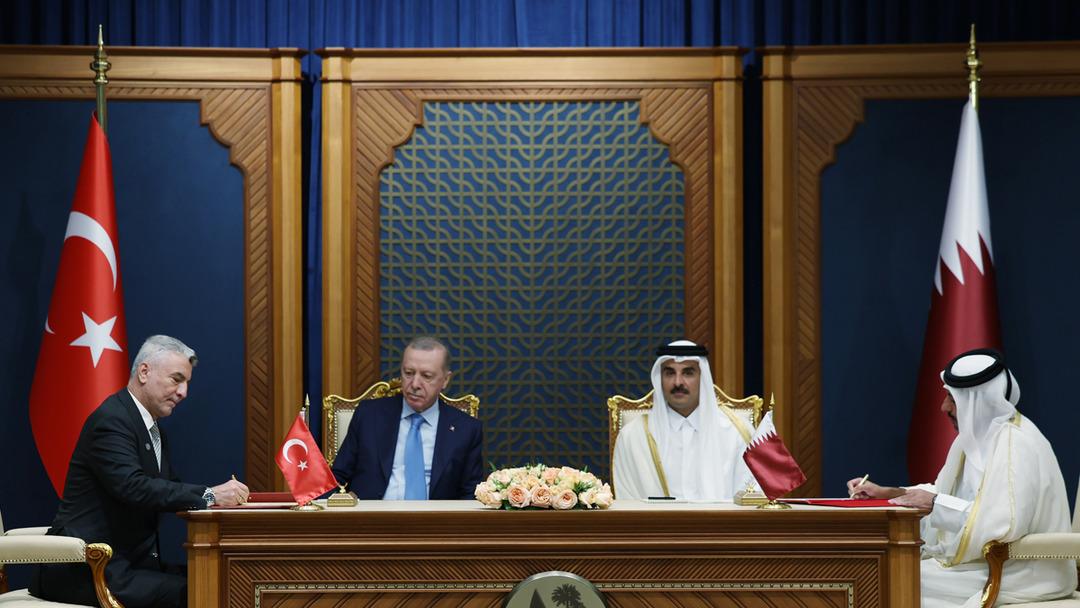 Türkiye ile Katar arasında ortak bildiri ve anlaşmalar imzalandı 1
