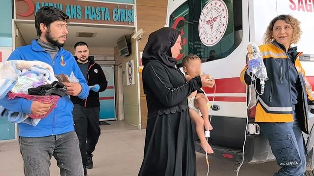 Oyun oynarken ateşe düşen çocuk ağır yaralandı 1