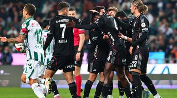 Beşiktaş, Konyaspor deplasmanından 3 puanla dönerek kendine geldi!
