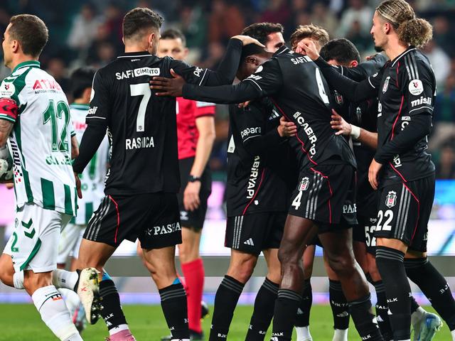 Beşiktaş, Konyaspor deplasmanından 3 puanla dönerek kendine geldi!