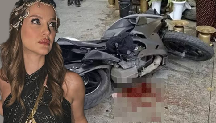 Bir haftalık kızıyla hava almaya çıktı! Korkunç kazada hastanelik oldu