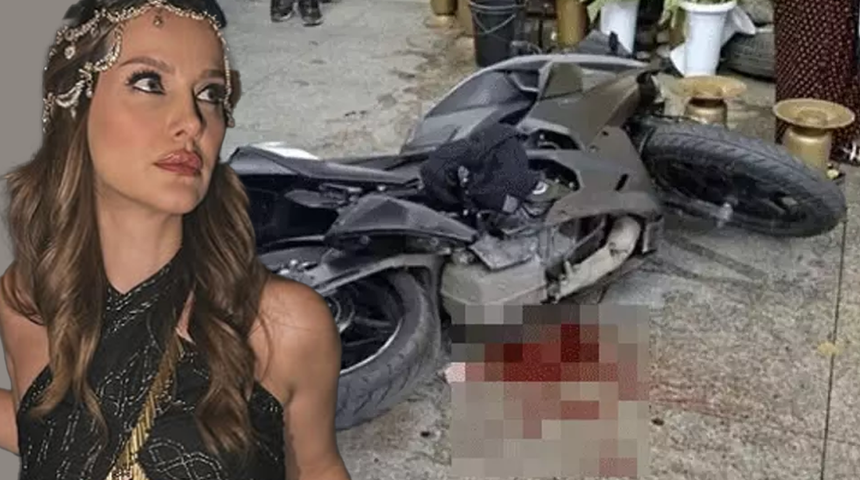 İrem Helvacıoğlu ve kızı Bağdat Caddesi'nde kazada ölümden döndü! Hastanelik oldu, dikiş atıldı