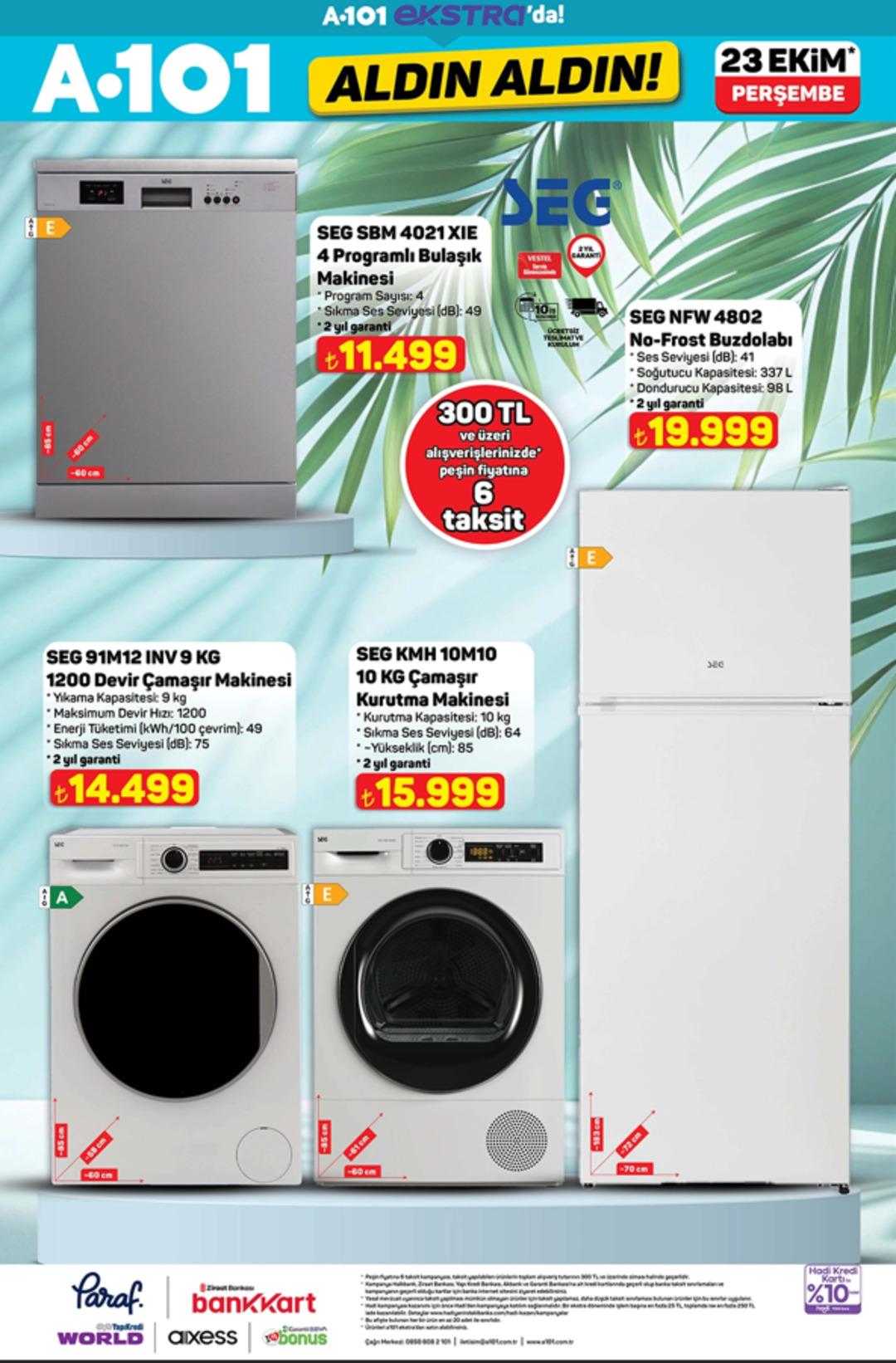A101 de bu hafta neler var? İşte 23 Ekim 2025 A101 Aldın Aldın Kataloğu 10
