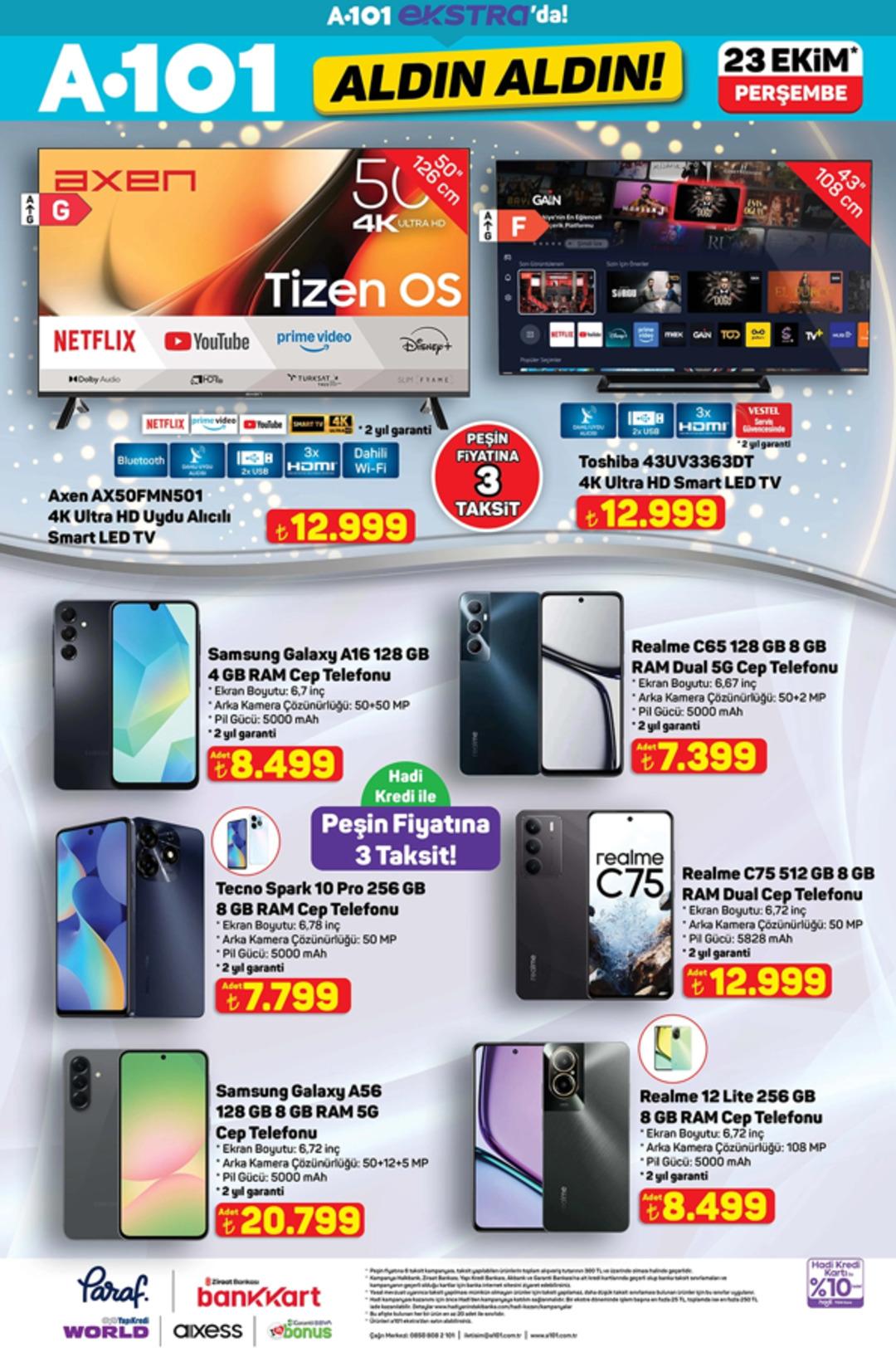 A101 de bu hafta neler var? İşte 23 Ekim 2025 A101 Aldın Aldın Kataloğu 7