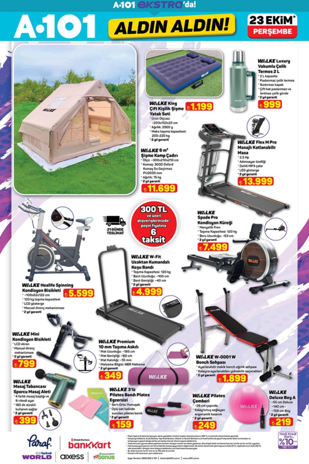 A101 de bu hafta neler var? İşte 23 Ekim 2025 A101 Aldın Aldın Kataloğu 23