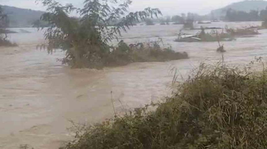 Göçkeada’da sel; tarım arazileri sular altında kaldı
