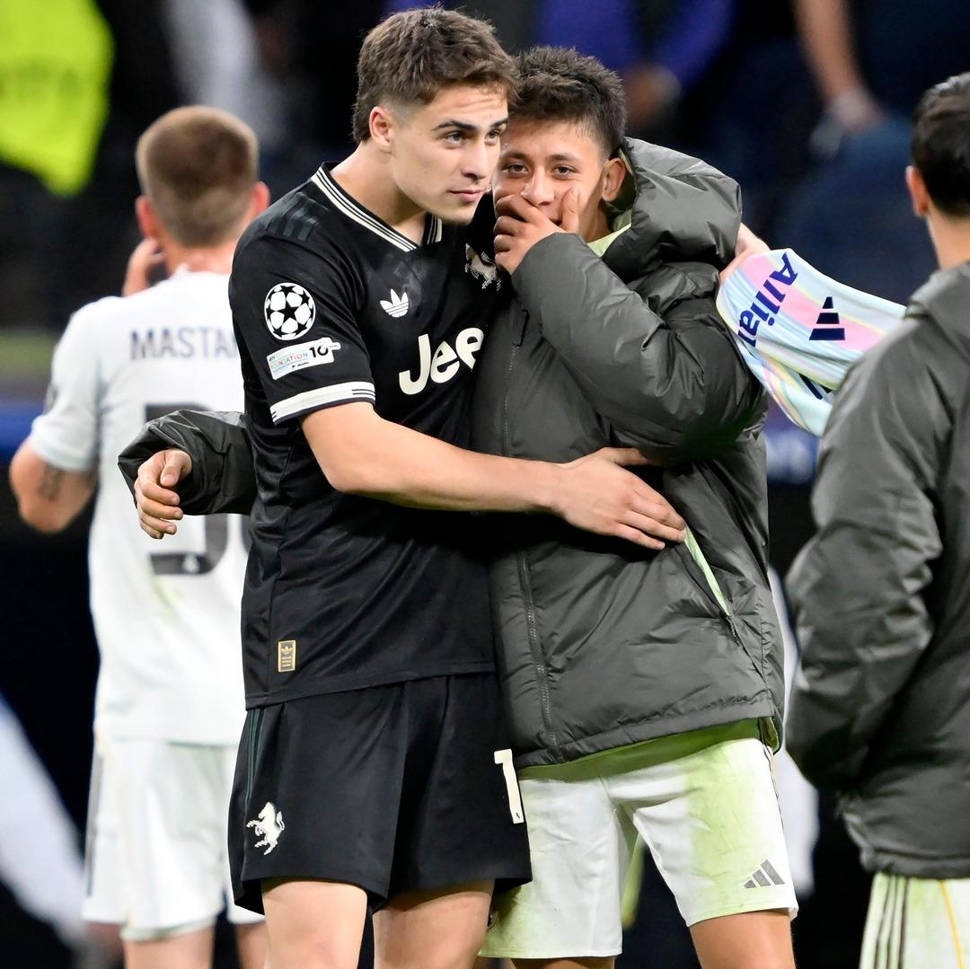 Şampiyonlar Ligi nde gecenin Türk derbisinde maça damga vuran an! Arda Güler ve Kenan yıldız karşılaştı! Maç sonu Arda güler şaşırdı 1