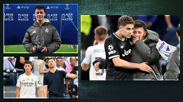 Şampiyonlar Ligi'nde gecenin Türk derbisinde maça damga vuran an! Arda Güler ve Kenan yıldız karşılaştı! Maç sonu Arda güler şaşırdı