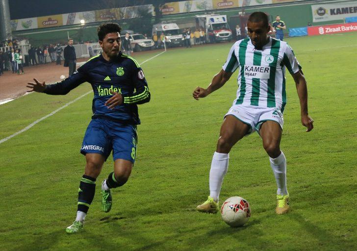 Giresunspor - Fenerbahçe maçından kareler G1