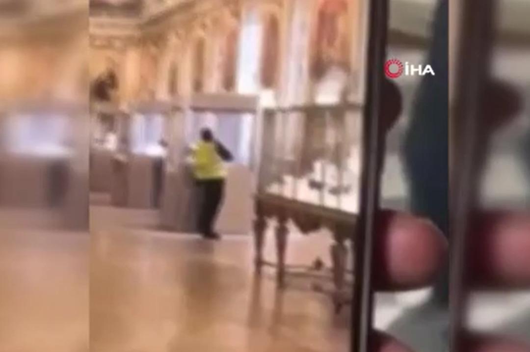 Louvre Müzesi ni soyan hırsızların kaçma anı ortaya çıktı! 88 milyon euroluk mücevheri böyle çaldılar 2