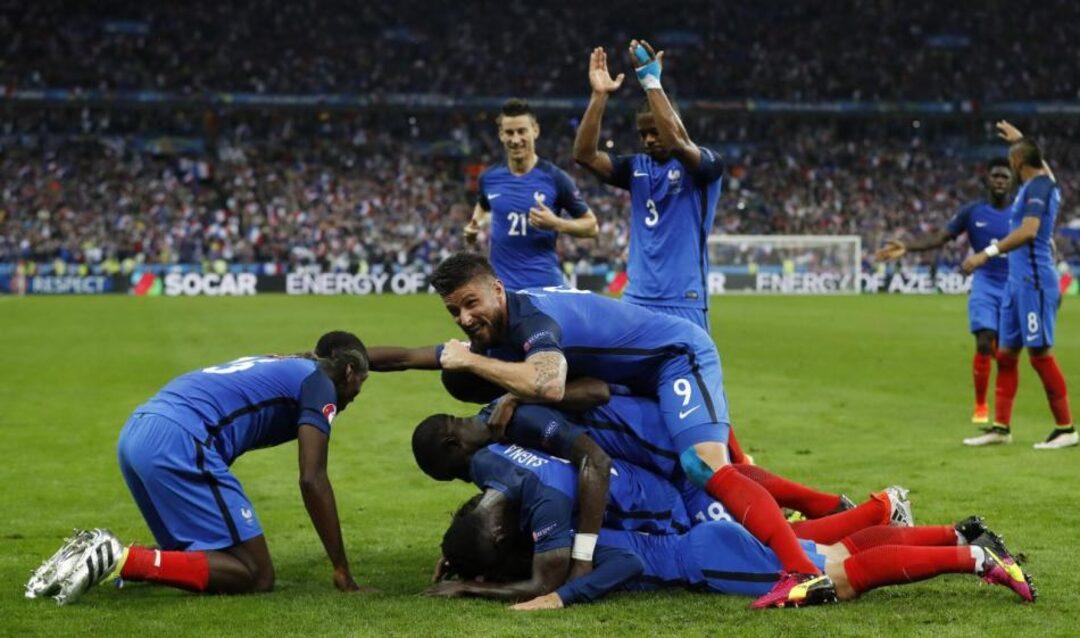 Fr ends. France the end. Frankreich.