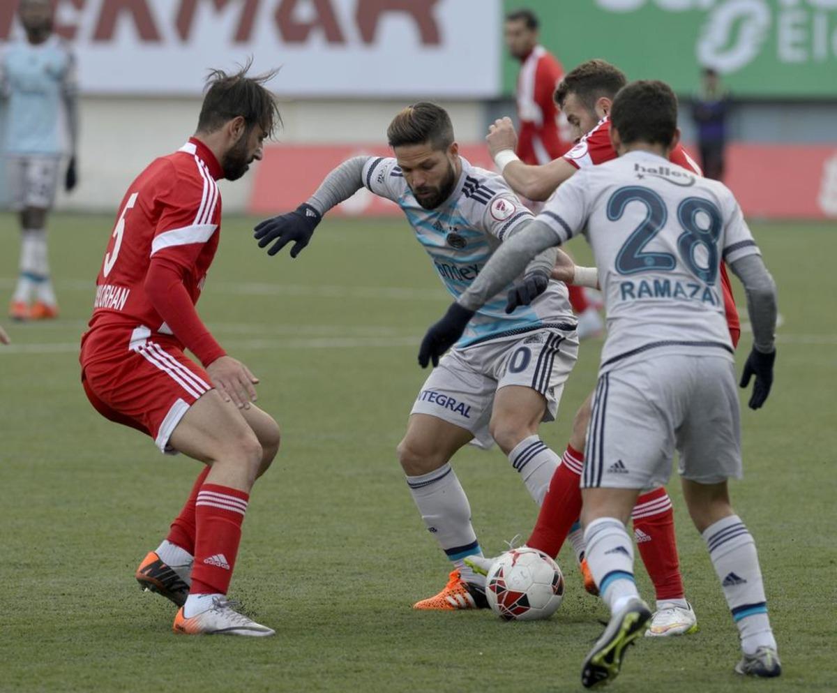 Tuzlaspor-Fenerbah&ccedil;e ma&ccedil;ından kareler