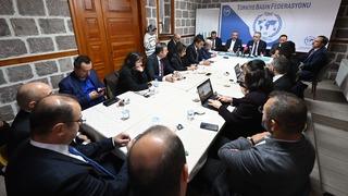 Cumhurbaşkanlığı Hukuk Politikaları Kurulu Başkanvekili Uçum, basın mensuplarıyla bir araya geldi