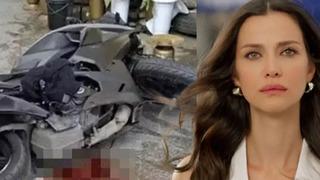 Oyuncu İrem Helvacıoğlu’na Kadıköy'de motosiklet çarpmıştı! O kazanın görüntüleri ortaya çıktı