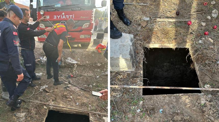 Nar toplamak isterken canından oluyordu: Kuyuya düşen çocuk kurtarıldı