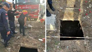 Nar toplamak isterken canından oluyordu: Kuyuya düşen çocuk kurtarıldı