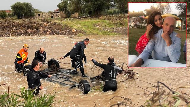 Foça'daki selde acı detay: Kızıyla konuşurken sel sularına kapıldı!