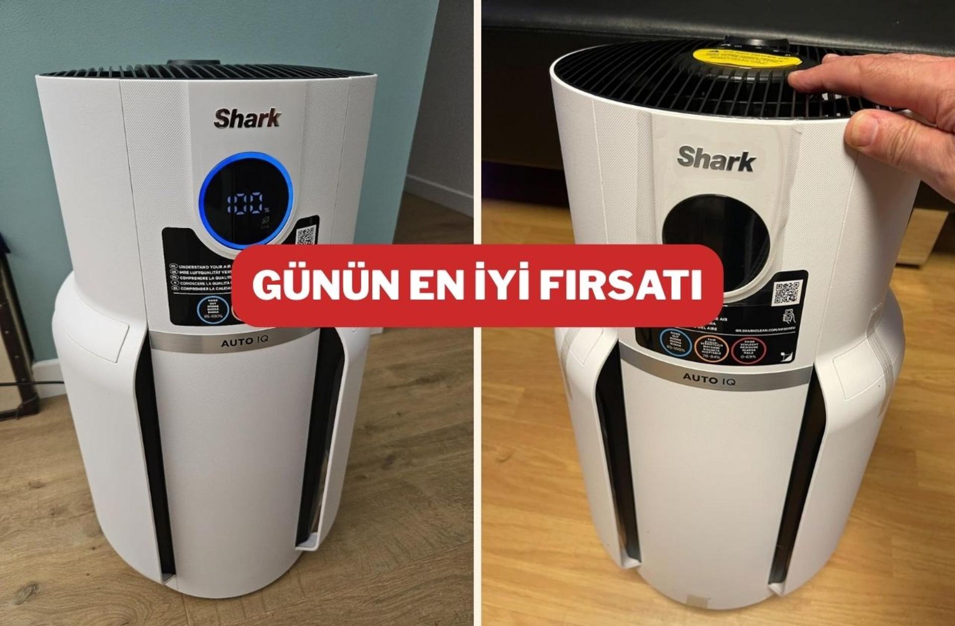 Kapalı alandaki havasızlığa son veren Shark hava temizleyicinin fiyatı düştü!