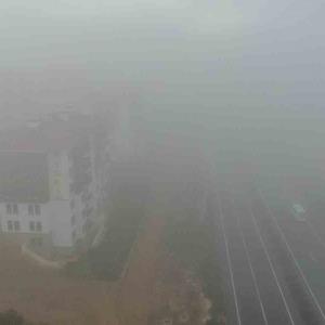 Kastamonu’da sis etkili oldu