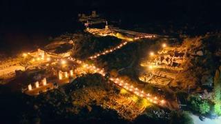 Sagalassos Antik Kenti ışıklarıyla gece müzeciliğine hazırlanıyor